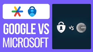 Google Authenticator vs Microsoft Authenticator Comparison 2024  Which Is Better [upl. by Lambert]