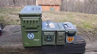 Surplus Military Ammo Cans [upl. by Siffre]