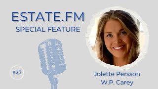 EN Jolette Persson of WP Carey on the investment market [upl. by Abernon]