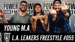 Young MA Freestyle w The LA Leakers  Freestyle 055 [upl. by Endres]