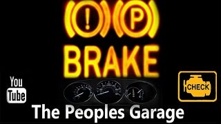 How to Fix a Red Brake Light On Your Dash [upl. by Rimidalg]