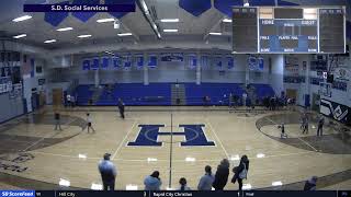 Hanson vs Canistota JH basketball 202425 [upl. by Gusba]