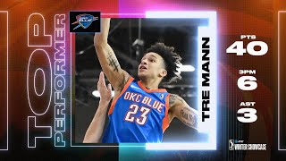 Tre Mann Erupts For 40Point Game [upl. by Rowley82]