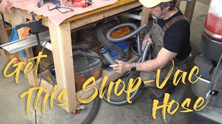 This Shop Vac Hose Will Change Your Life [upl. by Naegem535]