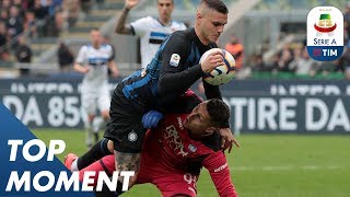 Gollinis superb save from Icardi  Inter 00 Atalanta  Top Moment  Serie A [upl. by Tavy]