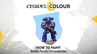 How to Paint Battle Ready Ultramarines [upl. by Mori]