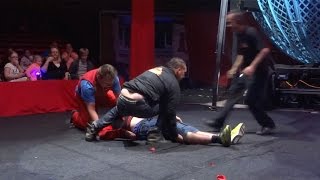 Dad Knocked Unconscious After Circus Trick Goes Wrong [upl. by Notse886]