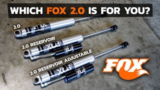 Which Fox 20 Performance Series Shock Should Be on Your Truck [upl. by Marr]