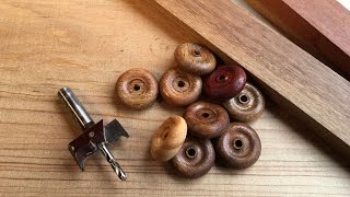 Making Wood Wheels with Toy Wheel Cutter from Carbatec  Carbitool [upl. by Britta730]