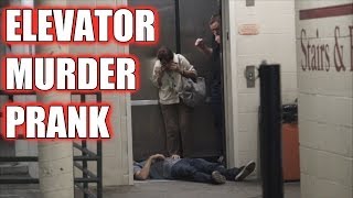 Elevator Murder Prank [upl. by Hanfurd]