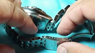 How to Resize a Breitling Pilot Bracelet [upl. by Doherty]