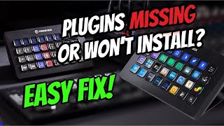 Stream Deck Plugins Missing or wont Install Easy Fix [upl. by Nigen]