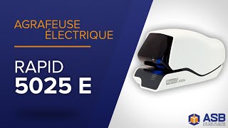 Agrafeuse électrique RAPID 5025E I ASB [upl. by Lanae450]