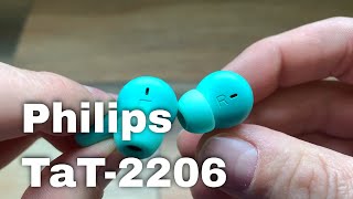 🤔🤔PHILIPS TAT2206 ¿Realmente valdrán la pena🤔🤔 [upl. by Zennas514]