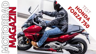 Honda Forza 750 Test  Stärkster Roller der Welt  Besser als ein Motorrad [upl. by Japha]