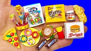 25 DIY MINIATURE FOOD HACKS AND CRAFTS [upl. by Anairol]