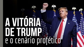 Trump vence quotde lavadaquot qual o significado profético disso [upl. by Ainirtak891]