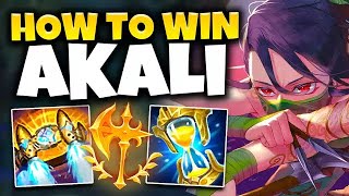 How to Win EVERY GAME as AKALI in Season 13 Akali Guide  League of Legends [upl. by Sirraj]