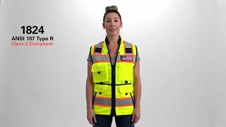 KISHIGO 1824 Womens Ultimate Construction Vest [upl. by Enyahc565]