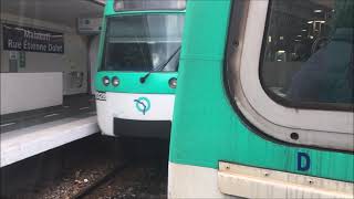 RATP IDFM Métro Parisien Châtillon Montrouge à Porte de Vanves ligne 13 [upl. by Sidras]