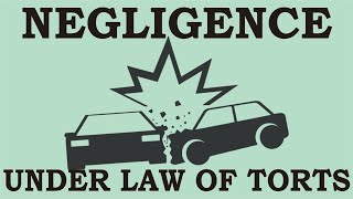 Negligence under law of torts  Law of Torts  Law Guru [upl. by Dallon]