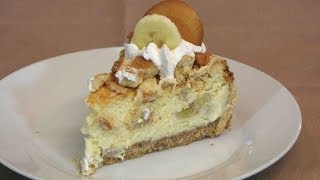 Banana Pudding Cheesecake  Lynns Recipes  Easter [upl. by Marybella]