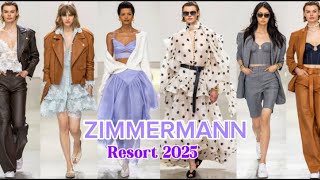 Zimmermann Resort 2025 Fashion Show [upl. by Jerald]