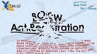 How to do BOCW Act Registration [upl. by Luanni]