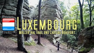 Luxembourg Mullerthal Trail Schiessentümpel Chateau Beaufort [upl. by Airlee696]