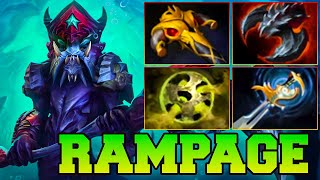 Rampage  23 Kills Slardar  Slardar Dota 2 Safelane Pro Gameplay Build Carry Guide 737 [upl. by Ydda935]