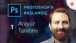 Photoshop Dersleri  Başlangıç 1  Arayüz Tanıtımı amp İlk Çizgimiz [upl. by Sisco835]