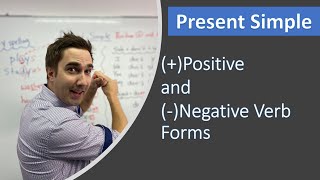 Present Simple  Positive  and Negative  Forms [upl. by Alegna116]