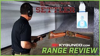 Heritage Settler Mares Leg 22LR Pistol Range Review [upl. by Aileno928]