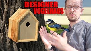 Wie baue ich ein Vogelhaus  Nistkasten selber bauen Anleitung⎮Meisenkasten selber machen⎮tobiebel [upl. by Drawdesemaj]