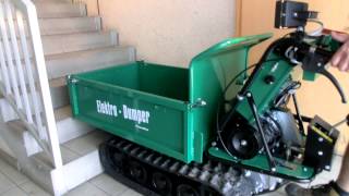 PowerPac AKKU ELEKTRO Raupen Dumper Kettendumper Muldenkipper Minidumper Dumper Typ RDE500 [upl. by Dnomder]