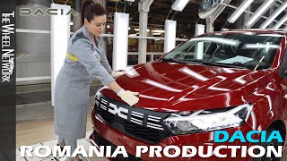 Dacia Production in Romania [upl. by Takashi]