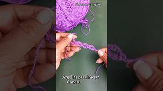 Aros o argollas para canesu crochet [upl. by Styles]