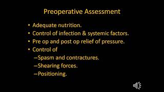 Approach to Pressure Sores  Principles of preoperative assessment [upl. by Llewsor41]