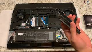 Alienware Area 51M Disassembly RAMSSD Upgrade [upl. by Vania555]