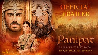 Panipat  Official Trailer Sanjay Dutt Arjun Kapoor Kriti SanonAshutosh GowarikerIn Cinema Now [upl. by Sicnarf339]