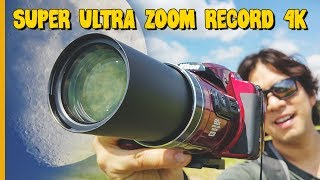 NIKON COOLPIX B700  ULTRA ZOOM 4K MOON TESTS REVIEW amp UNBOXING [upl. by Faustena731]