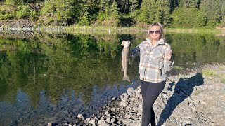 TROUT FISHING AT LAKE ROOSEVELT IN WASHINGTON STATE BIGGEST PERSONAL TROUTCARP RECORDS [upl. by Auliffe]