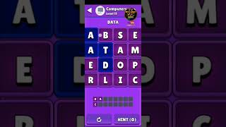 Wordoo game Name Words Level Computers 20 Complete TapCent Earning App Muzamal Game Center [upl. by Raven430]