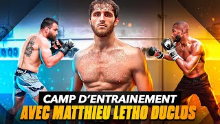 Saint Denis Parnasse Matthieu LD et Levan en sparring [upl. by Ynattirb]