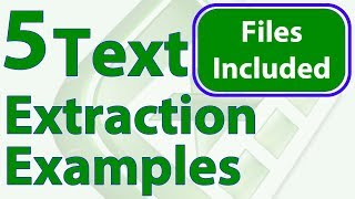 5 Helpful Text Extraction Tips for Excel [upl. by Wilkinson]