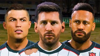 I Put Ronaldo Messi amp Neymar On The Worst Team In FIFA [upl. by Enived]