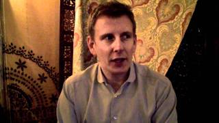 Patrick Kielty interview  Cheltenham Literature Festival 2011 [upl. by Gorden190]