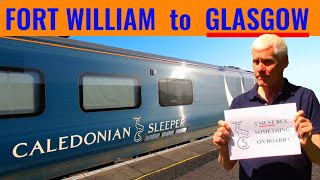 CALEDONIAN SLEEPER  On a challenge between Fort William to Glasgow Scottish scenery at its best [upl. by Tabib]