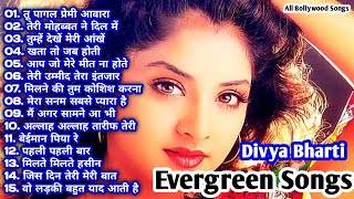 Hindi Hits song Divya Bharti  JUKEBOX MP3 [upl. by Schalles]