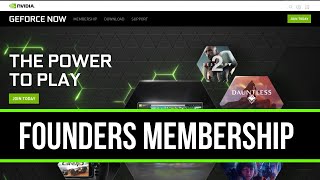 How to Get GeForce Founders Membership  GEFORCE NOW  Online Gaming  nvidia [upl. by Kaslik]